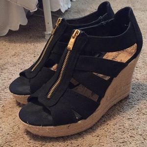 Merona wedge heels